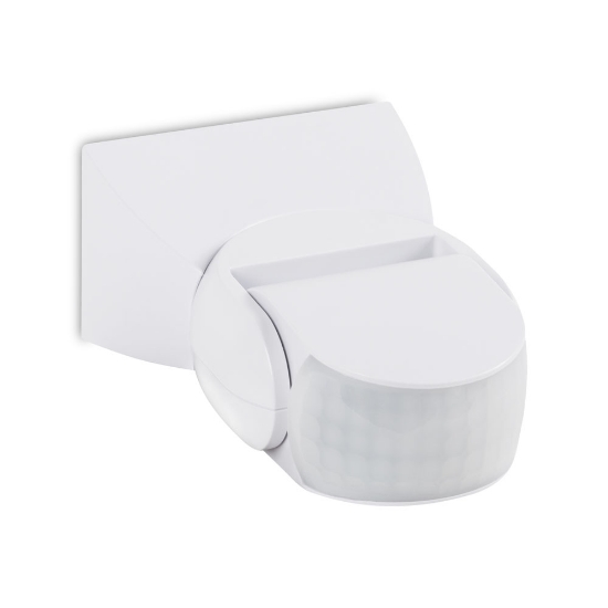Imagine Senzor Miscare PT Alb 180° 1200W 2-12m IP65 - NOVELITE
