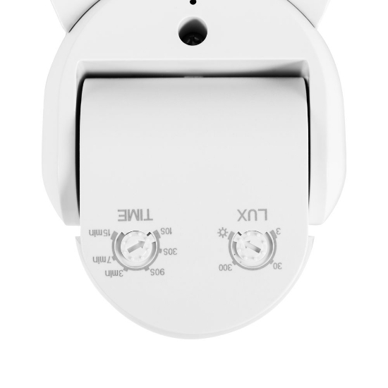 Imagine Senzor Miscare PT Alb 180° 1200W 2-12m IP65 - NOVELITE