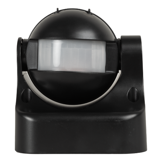Imagine Senzor Miscare PT Negru JQ30 180° 1200W 2-12m IP44 - NOVELITE