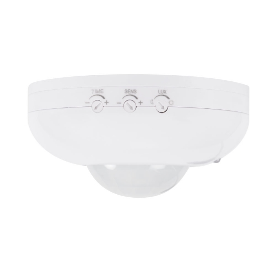 Imagine Senzor Miscare PT Alb JQ37 360° 1200W 2-12m IP20 - NOVELITE