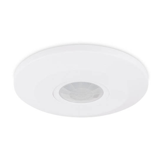 Imagine Senzor Miscare SLIM PT Alb 360° 2000W 16m IP40 - NOVELITE