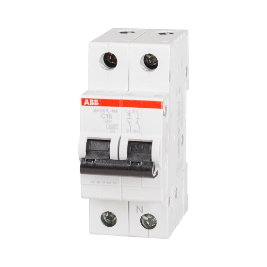 Imagine Intrerupator Automat 16A 1P+N C 4.5Ka SH201-L-NA