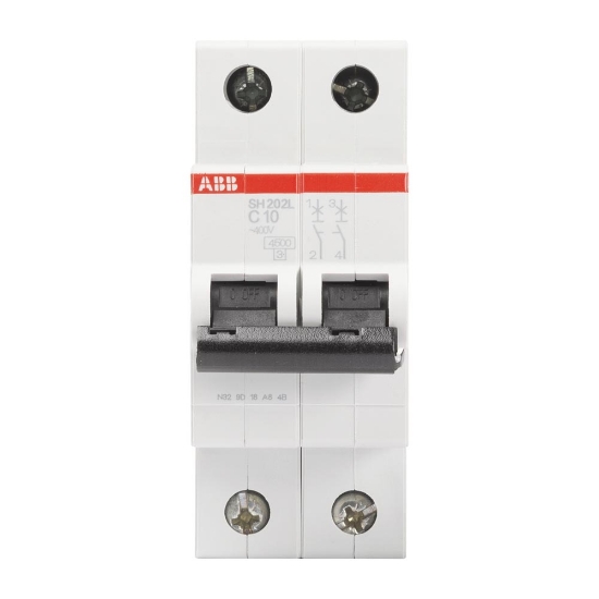 Imagine Intrerupator Automat 10A 2P C 4.5Ka SH202-L