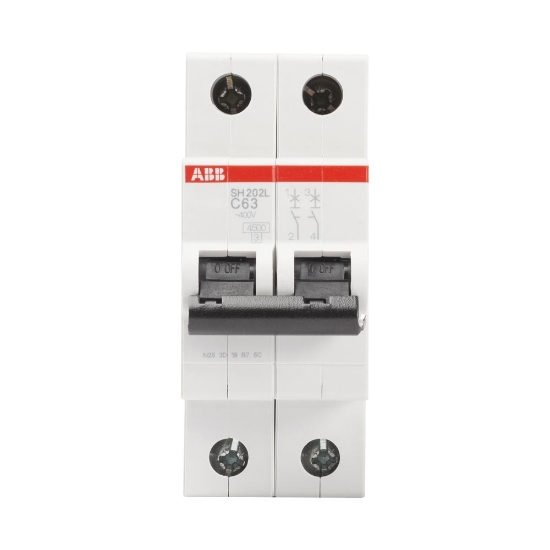 Imagine Intrerupator Automat 63A 2P C 4.5Ka SH202-L