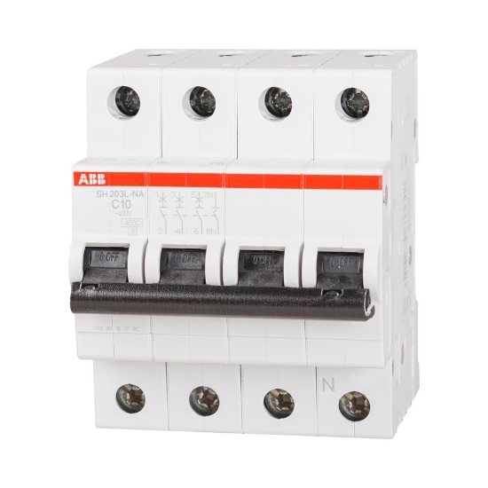 Imagine Intrerupator Automat 10A 3P+N 4.5Ka