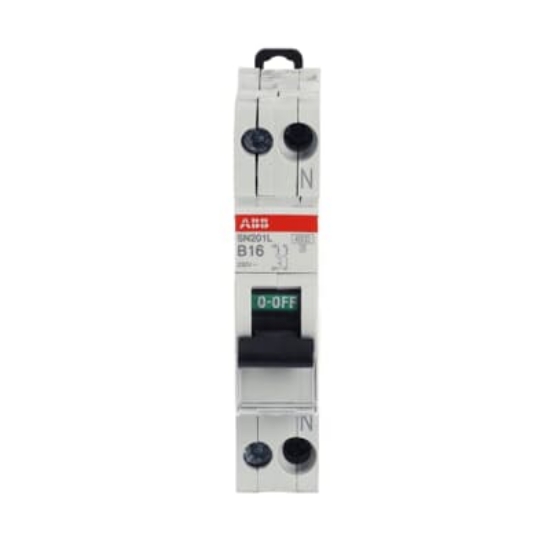 Imagine Intrerupator automat 16A 1P+N B 4.5KA, ABB