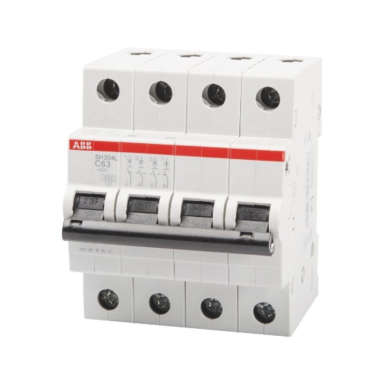 Imagine Intrerupator Automat 63A 4P C 4.5KA