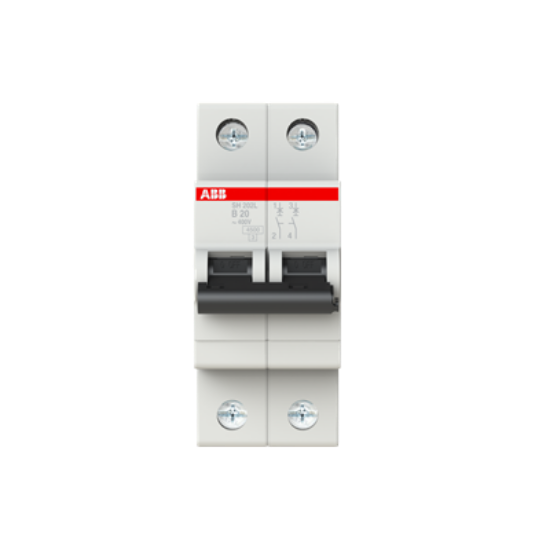 Imagine Intrerupator automat 20A 2P B 4.5KA, ABB