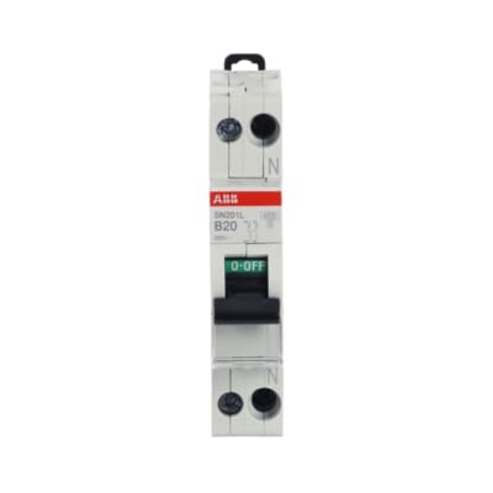 Imagine Intrerupator automat 20A 1P+N B 4.5KA, ABB