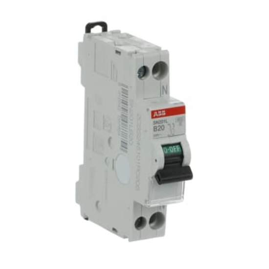Imagine Intrerupator automat 20A 1P+N B 4.5KA, ABB