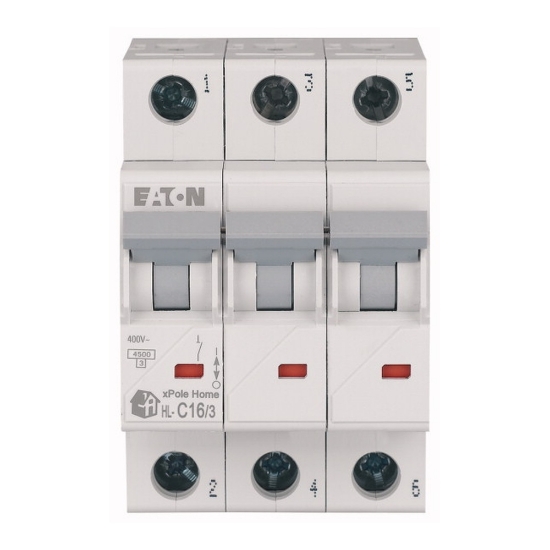 Imagine Intrerupator Automat Xpole Home 16A 3P C 4.5kA HL-C16/3