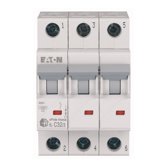 Imagine Intrerupator Automat Xpole Home 32A 3P C 4.5kA HL-C32/3