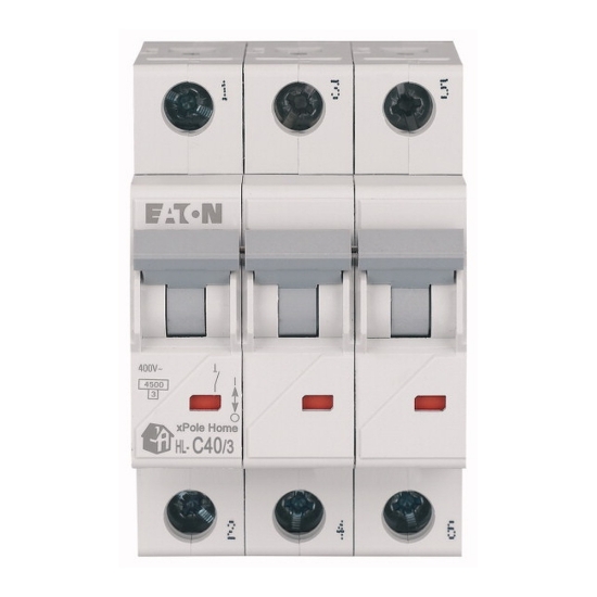 Imagine Intrerupator Automat Xpole Home 40A 3P+N C 4.5kA HL-C40/3N