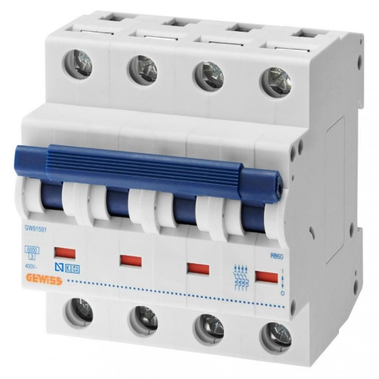 Imagine Intrerupator Automat 20A 4P C 6KA, GW91588