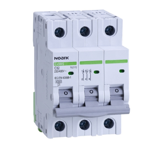 Imagine Mini-întreruptoare automate Ex9BS 3PN C20, 102185, Noark