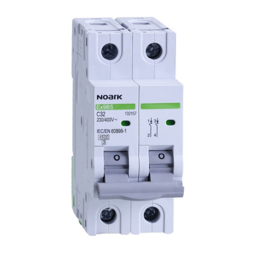 Imagine Mini-întreruptoare automate Ex9BS 2P B10, 102062, Noark