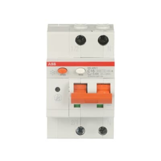 Imagine Intrerupator diferential AFDD 16A 1P+N C 6KA 30MA, ABB
