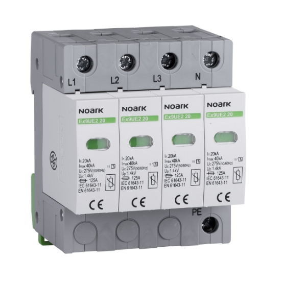 Imagine Dispozitive pentru protecție la supratensiune Ex9UE2 20 4P 385, 103776, Noark