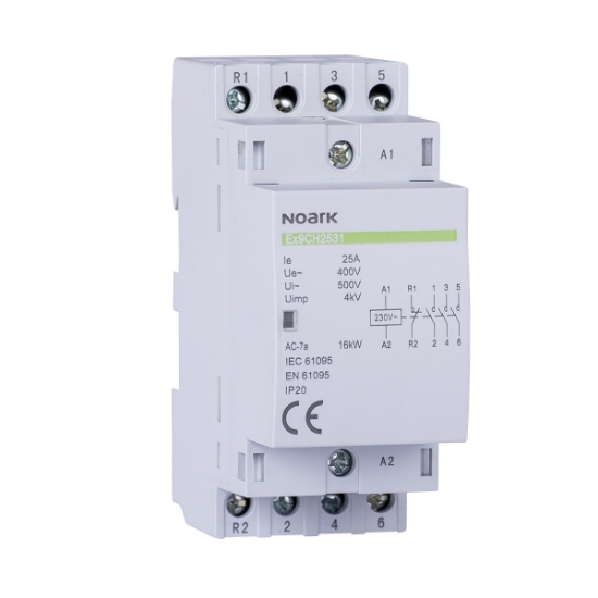 Imagine Contactor de instalare Ex9CH25 40 230V 50/60Hz, 102412, Noark