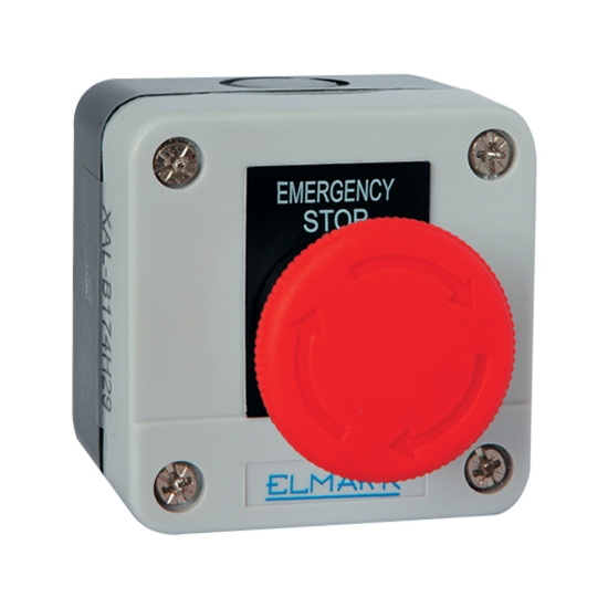 Imagine Buton Ciuperca Revenire 6A 1Nc Ip44 Rosu – ELMARK | 401174