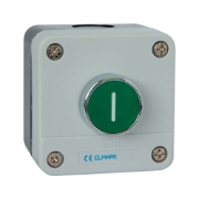 Imagine Buton Cu Revenire 1No Ip65 Verde – ELMARK | 401132