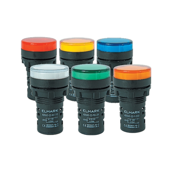 Imagine Lampă semnalizare 22MM 220VAC – ELMARK | 401523