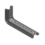 Imagine Consolă jgheab 530mm – NOVELITE | DKL-50-PG