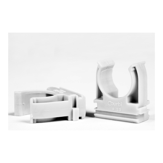 Imagine Clemă fixare pentru tub rigid Ø25mm – COURBI | 34-21003-025