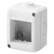 Imagine Doză PT 2 module IP40 – GEWISS | GW27002