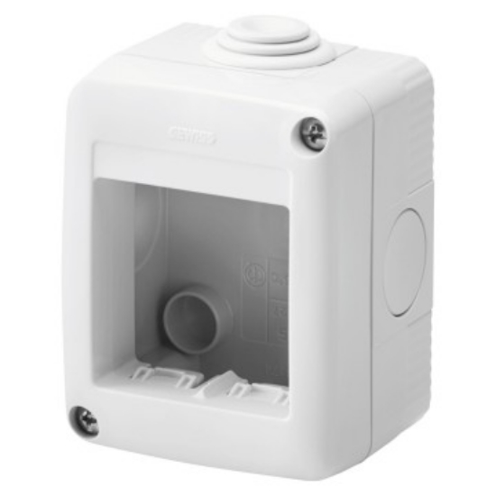 Imagine Doză PT 2 module IP40 – GEWISS | GW27002