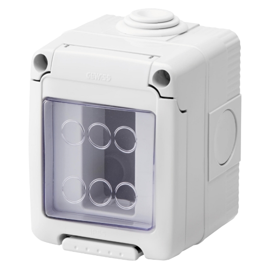 Imagine Doză aparat PT 1M IP55 66x82x65mm – GEWISS | GW27041
