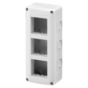 Imagine Doză aparentă verticală 3x2M IP40 – GEWISS | GW27022