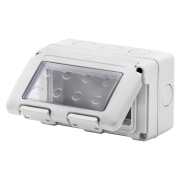 Imagine Doză 4 module PT IP55 – GEWISS | GW27044