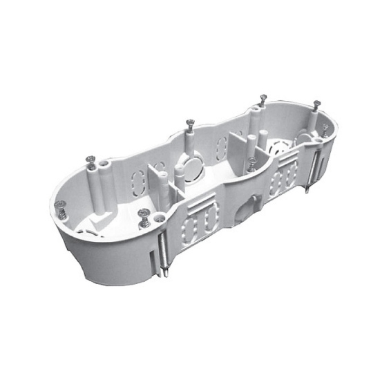 Imagine Doză aparat Rigips triplă 70x210mm – MONIROM