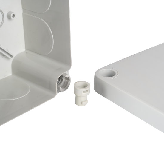 Imagine Doză etanșă pătrată 100x100mm – COURBI | 32-21045-100
