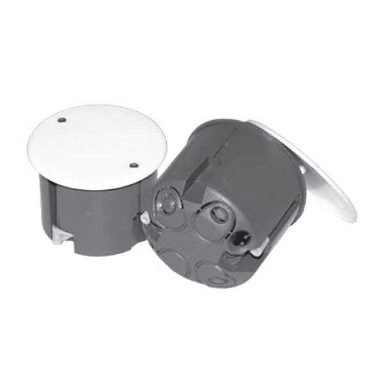 Imagine Doză legătură gips carton cu capac Ø65mm gc03 – MONIROM
