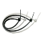 Imagine Colier cablu 350x4.8mm alb SET100 – NOVELITE
