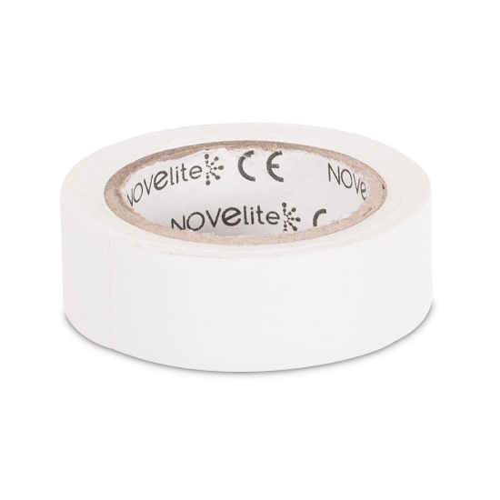 Imagine Bandă izolatoare IGN PVC 10m alb – NOVELITE