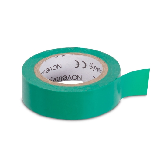 Imagine Bandă izolatoare IGN PVC 10m verde – NOVELITE