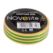 Imagine Bandă izolatoare IGN PVC 20m verde-galben – NOVELITE