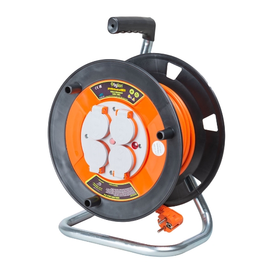 Imagine Derulator cablu 4 prize 3x1,5mm² 20m IP44 – BYLION