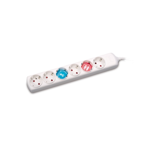 Imagine Prelungitor 6 prize 3x1,5mm² 3m – INLET PLUS