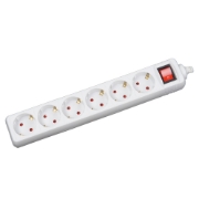 Imagine Prelungitor 6 prize cu întrerupător 3x1mm² 1,5m – INLET