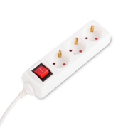 Imagine Prelungitor 3 prize cu întrerupător 3x1mm² 3m – INLET