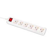 Imagine Prelungitor 6 prize cu întrerupător 3x1mm² 5m – INLET