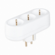 Imagine Triplu ștecher Schuko ceramic – IPEE