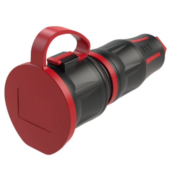 Imagine Priză mobilă 2P+E 16A IP54 250V – PCE | 25711-SR