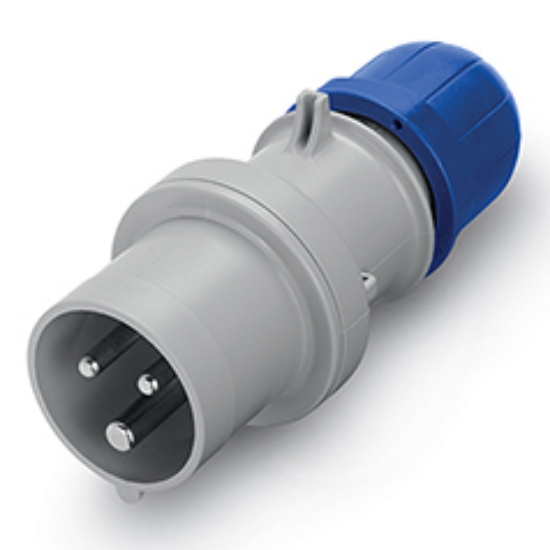 Imagine Fișă industrială mobilă 2P+E 32A 250V IP44 – SCAME | 213.3233