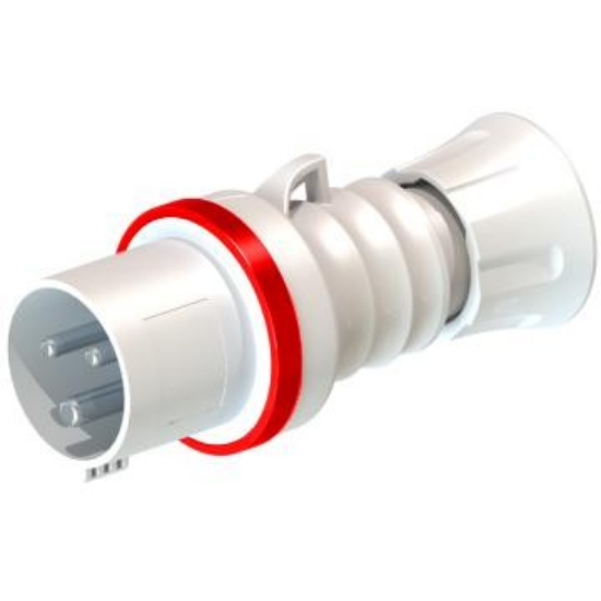 Imagine Fișă mobilă industrială 3P+N+E 32A 400V IP44 6h – GEWISS | GW60020H