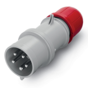 Imagine Fișă industrială mobilă 3P+N+E 32A 400V IP44 – SCAME | 213.3237